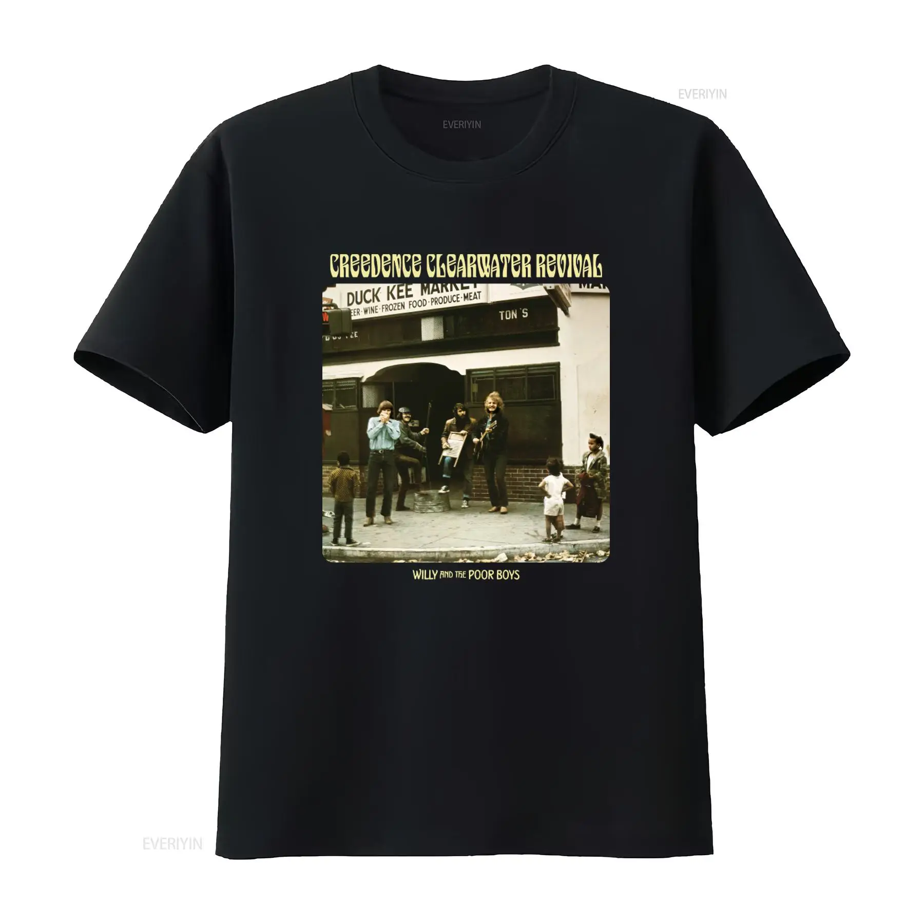 Vintage Fashion Revival - Creedence Clearwater Revival Music Band ヴィンテージ