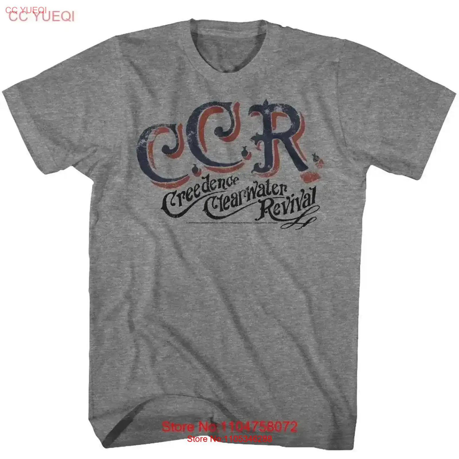 Vintage Fashion Revival - クリーデンス クリアウォーター リバイバル T シャツ CCR