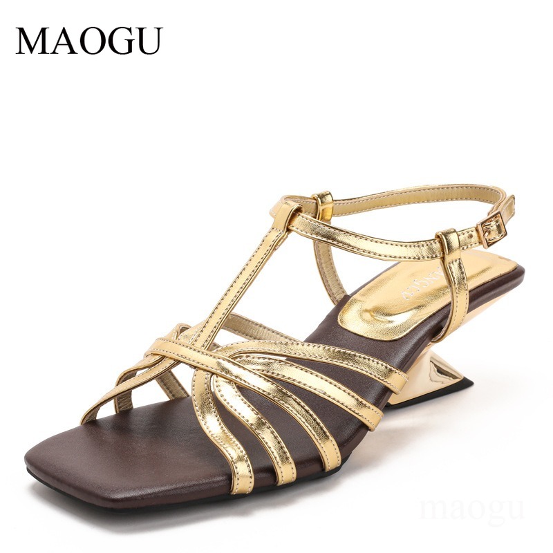 Vintage Style Women Fashion - サイズ 35-42 女性のグラディエーターサンダルフレンチヴィンテージ女性エレガントカジュアルシューズ夏のファッションアウトドアサンダルデムジェ