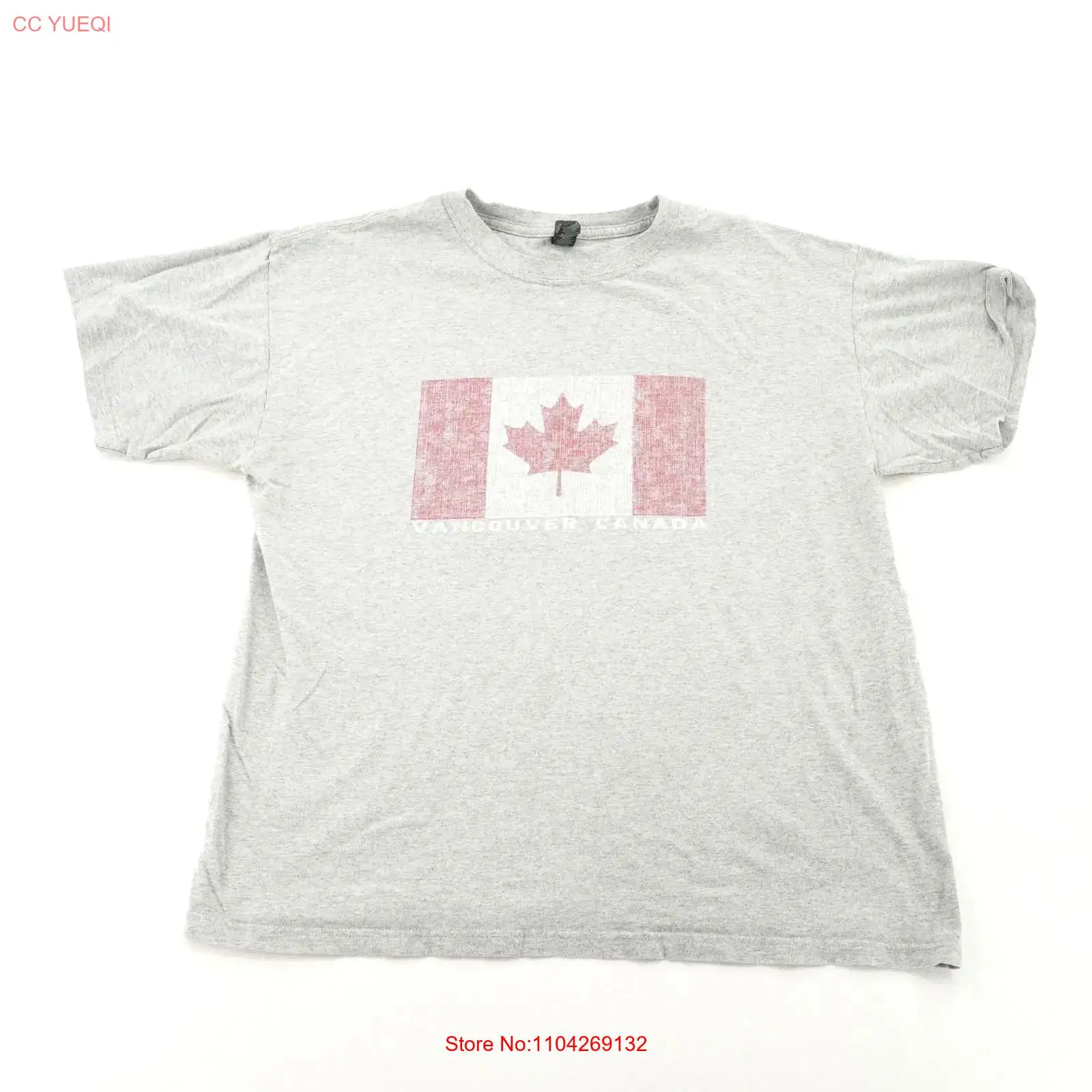 M O ゴールド バンクーバー カナダ国旗 Tシャツ メンズ - Vintage Fashion Vancouver のレビューと価格